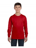 Gildan #G540B  Gildan Youth Heavy Cotton™ 5.3 oz. Long-Sleeve T-Shirt